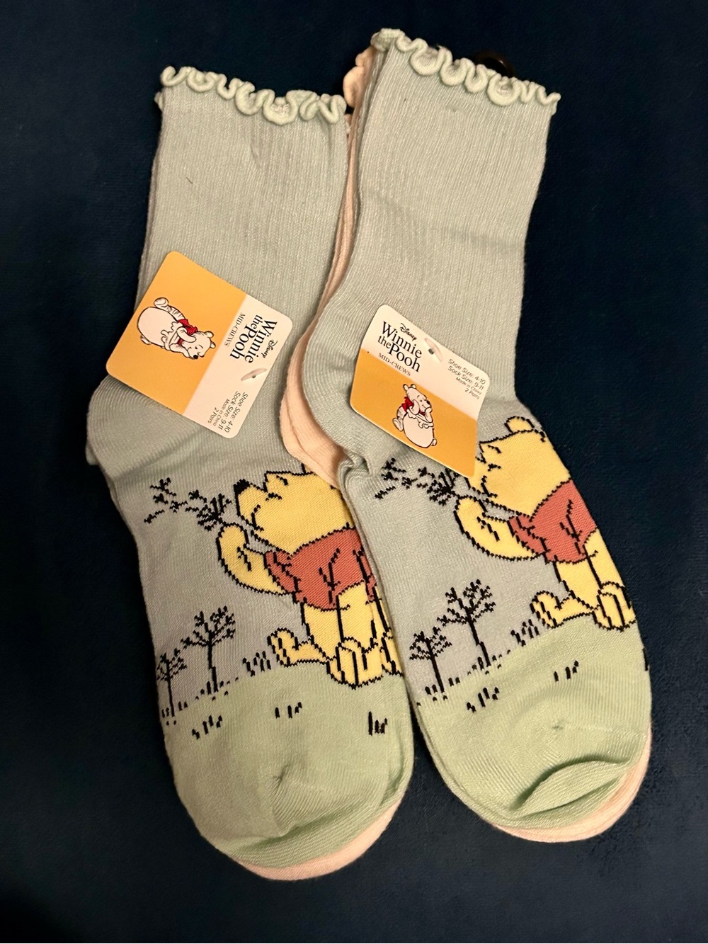 Women’s Disney Winnie the Pooh and piglet you get two packs of 2